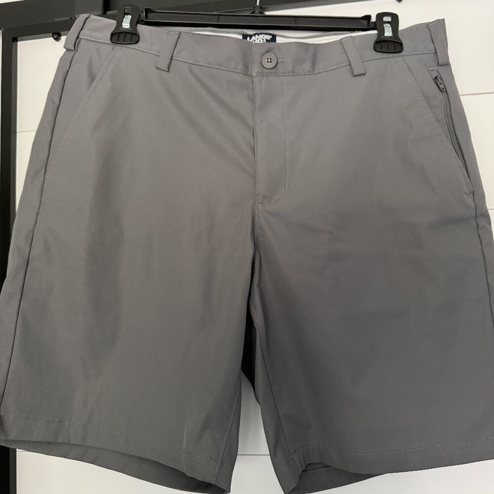 Lands' End Shorts 35" Dary Gray